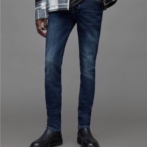 All Saints Cigarette Jeans Skinny Medium Wash 30